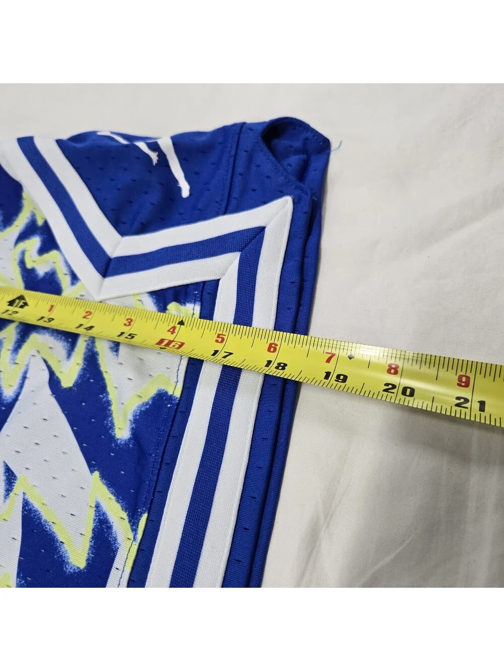 EUC Mens XL Nike Air Jordan Dri-Fit BC Diamond Shorts DQ7334-405 White Blue Volt